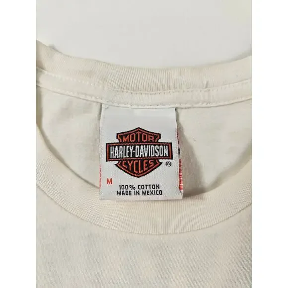 Freedom ain't quiet raise your voice harley Davidson graphic tee medium unisex ^ - Picture 6 of 10